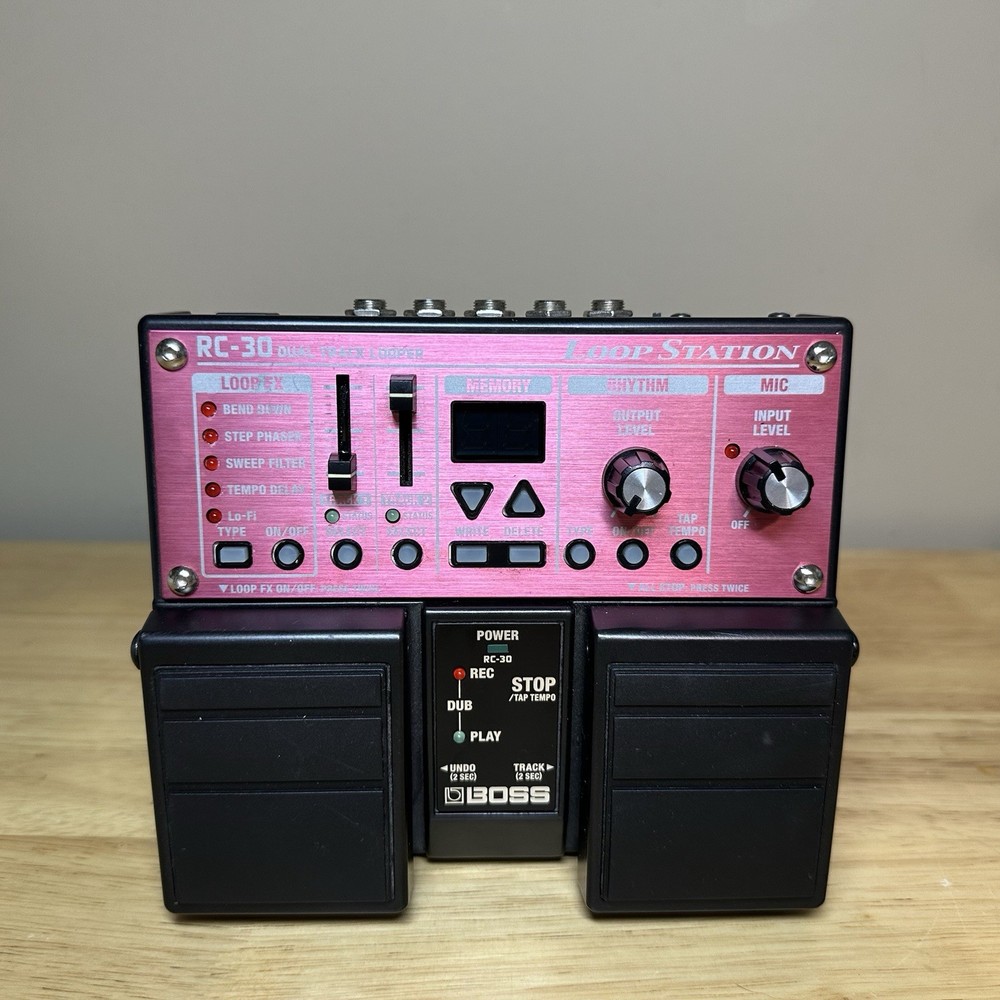 Boss RC-30 Loop Station Looper Sampler Effects Pedal