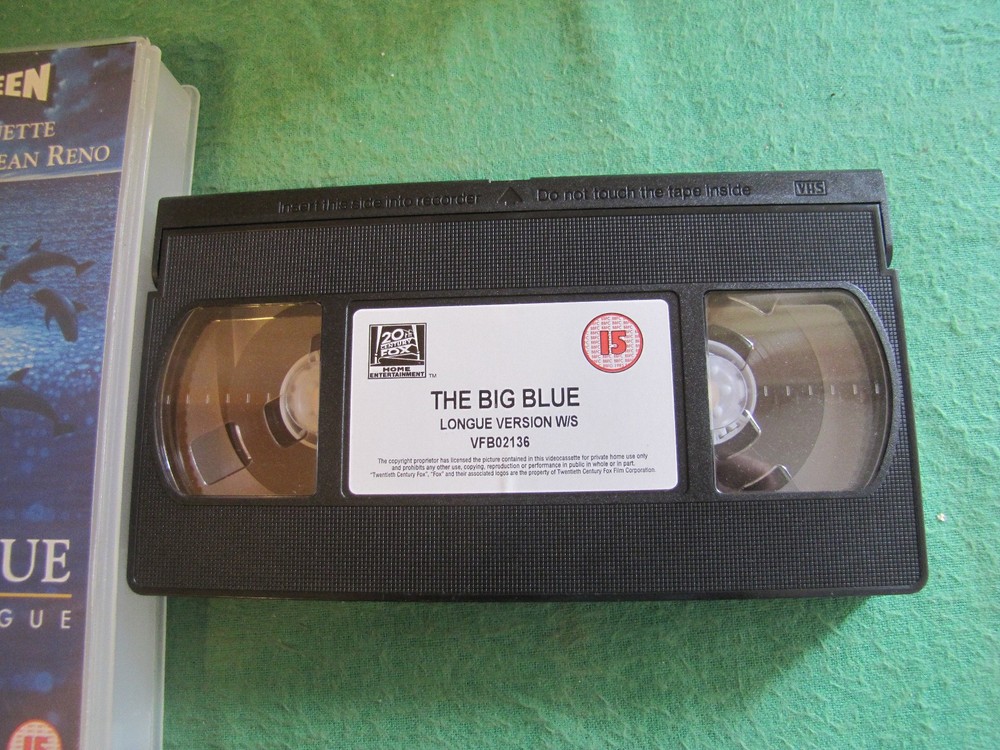 The Big Blue Version Lounge VHS