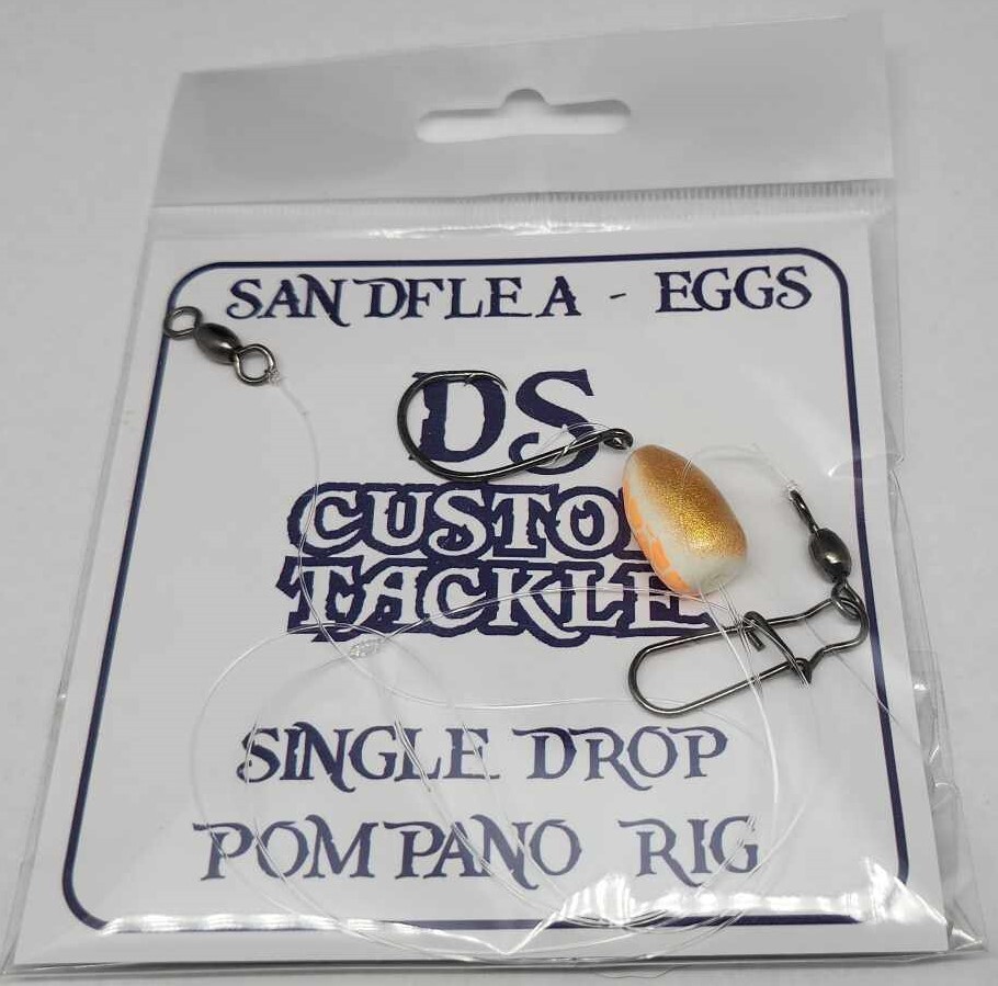 Single Drop Pompano Rig with bullet float