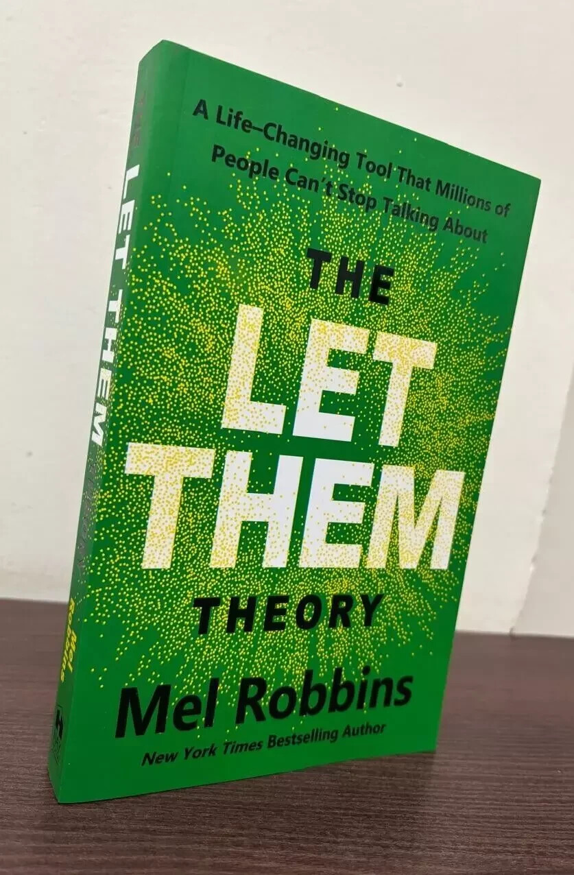The Let Them Theory By Mel Robbins, Paperback Book