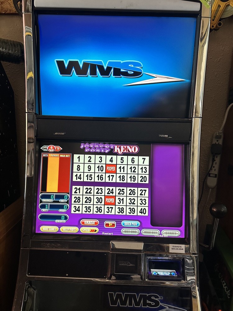 WMS WILLIAMS BB2 SLOT SOFTWARE SET - MULTI-PLAY KENO
