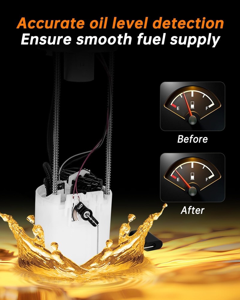 Electric Fuel Pump Module Assembly E3817M Compatible with 2009-2013 Chevy