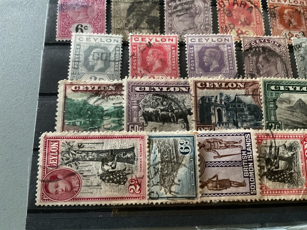 Ceylon used stamps B1314