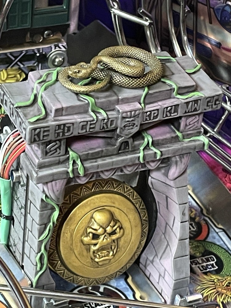KING KONG Pinball Machine Snake Mod (SOLID BRASS!!) Version 3