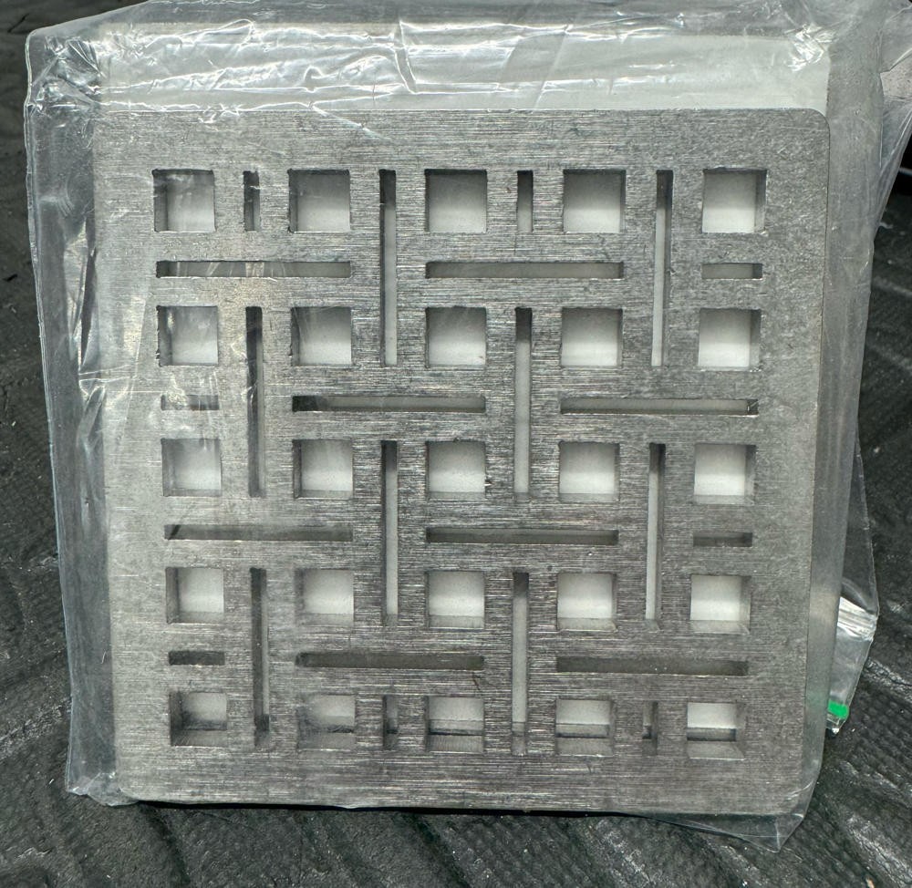 Infinity Drain VS 5 SS Weave 5" Drain Grate Only for Select Infinity Drain