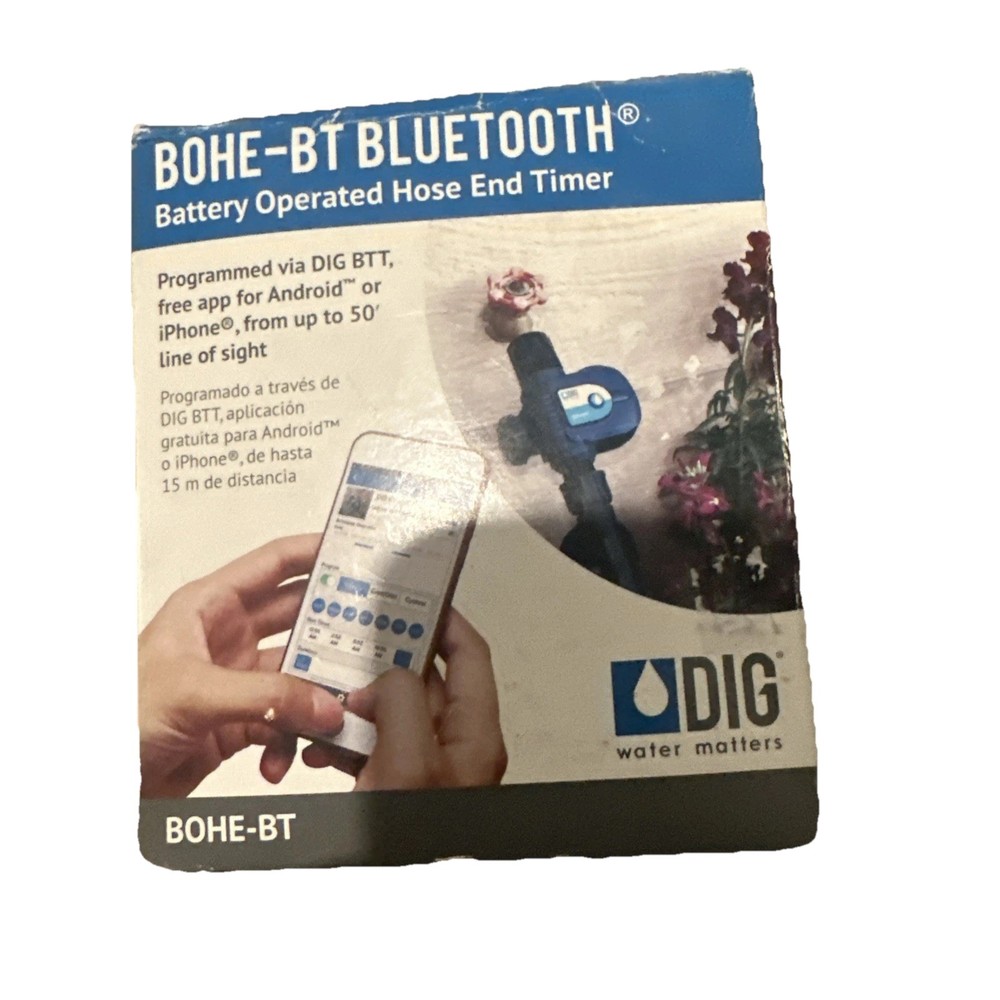 DIG DIGs BOHE-BT Bluetooth Hose End Timer