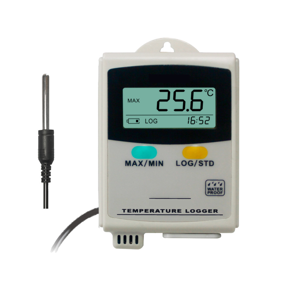 Handheld Temperature Logger External Sensor With 3m Cable Logpro Software