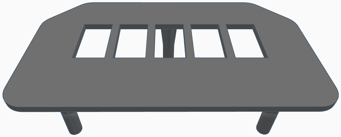 Honda Talon Gauge Cluster Upper Dash 5-Switch Rocker Panel (2016-2021)