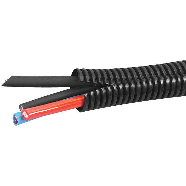 1/4" Split Loom Tubing 100 ft.