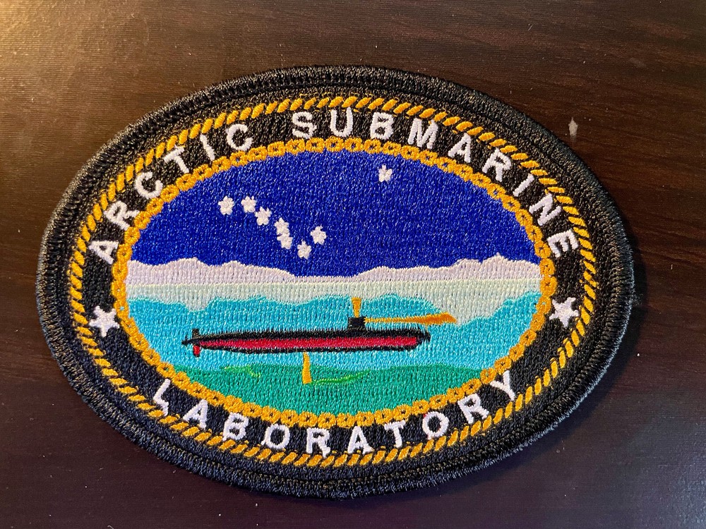 Arctic Submarine Laboratory Iron-on Patch