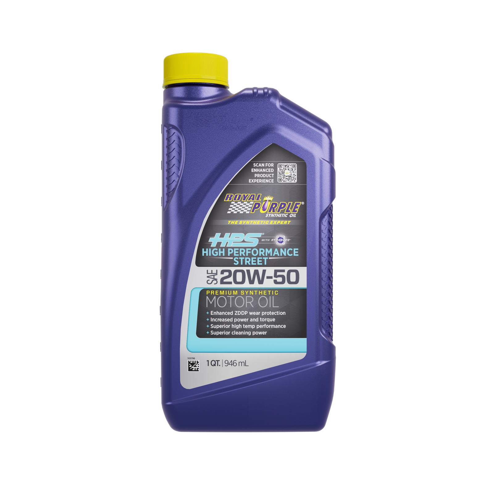 Royal Purple 31250 20W50 HPS High Performance Street Synthetic Motor Oil - 12 Qt