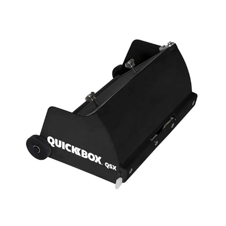 TapeTech QuickBox 8.5” Drywall Flat Finishing Box and Wizard Compact Handle Set