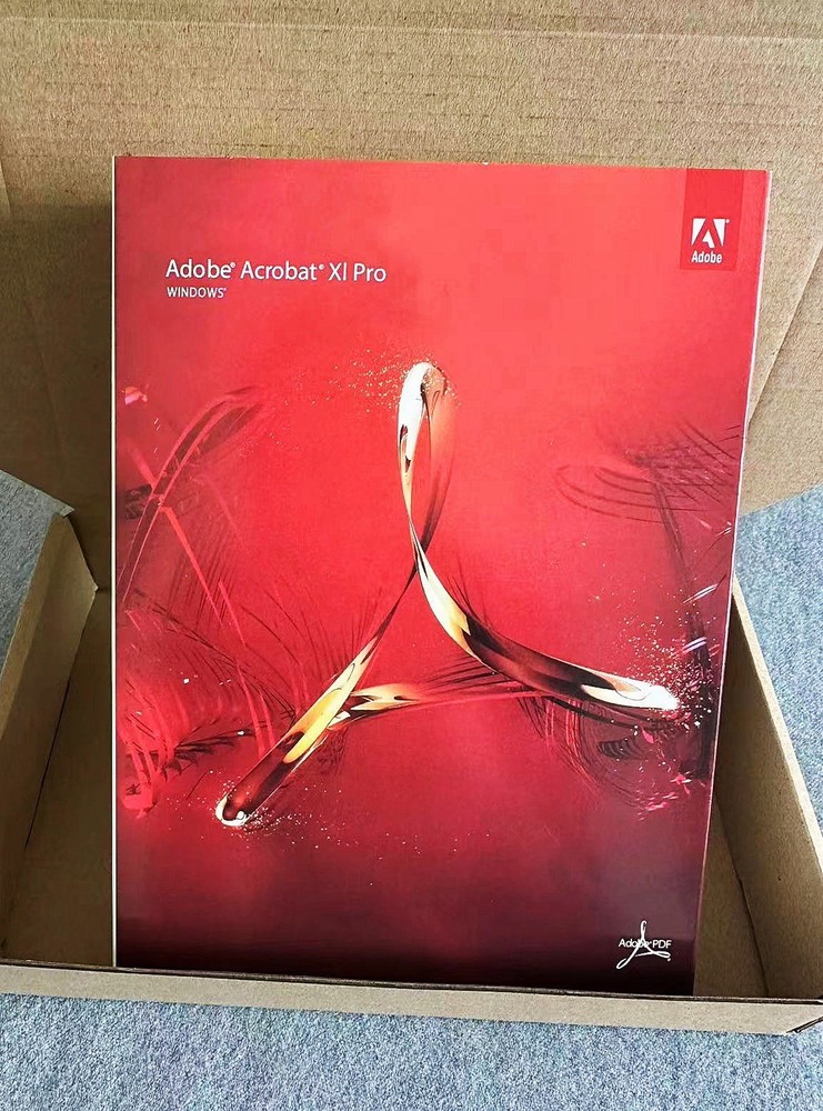 Adobe Acrobat XI Pro Full Version| Permanent License (For 5 PCs)|DVD Windows New