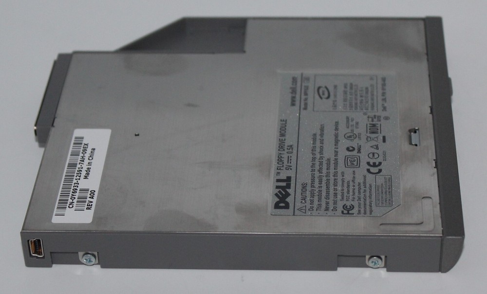 Dell Floppy Drive Module 6Y185-A02 MPF8DE Untested USED China laptop