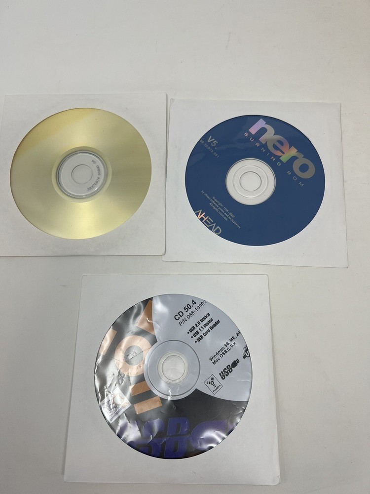 2002 CenDyne External CD Drive USB 2.0 CD-RW