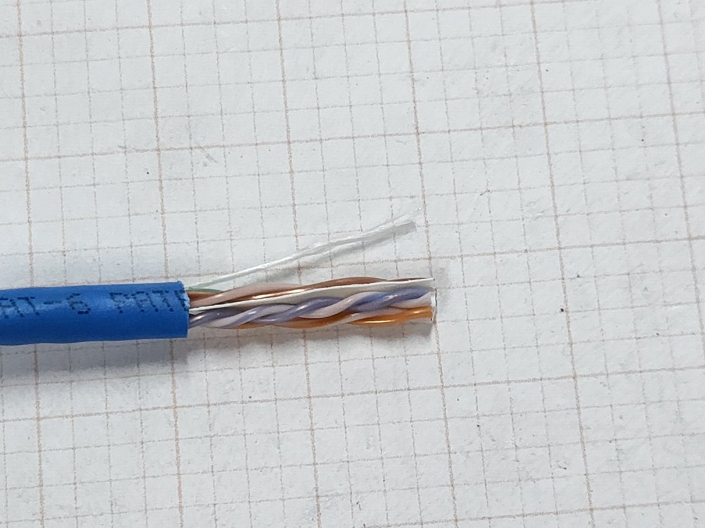 General Cable GenSPEED 6 23/4P Cat6 Network Cable CMP Plenum Blue /100ft