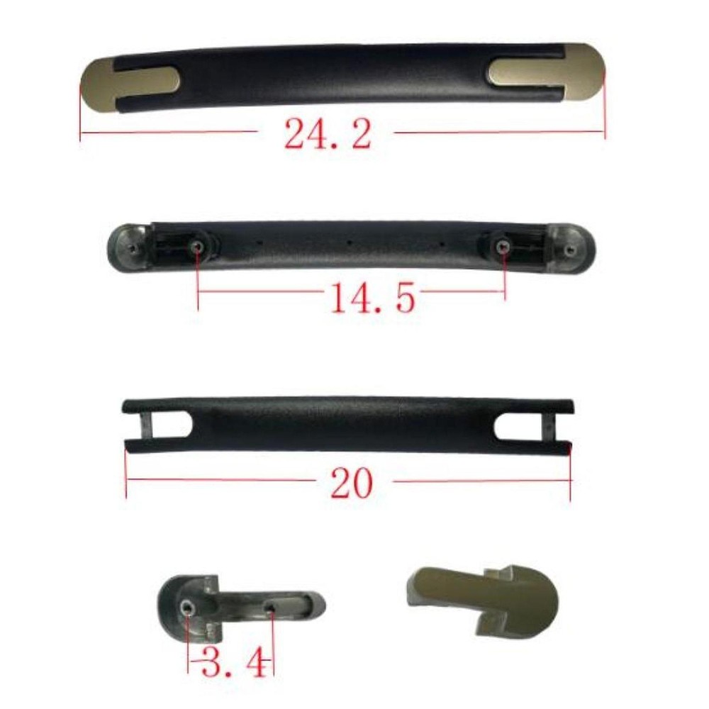 Suitcase Luggage Handle Replacement Carry Strap Repair Luggage Pull Handle