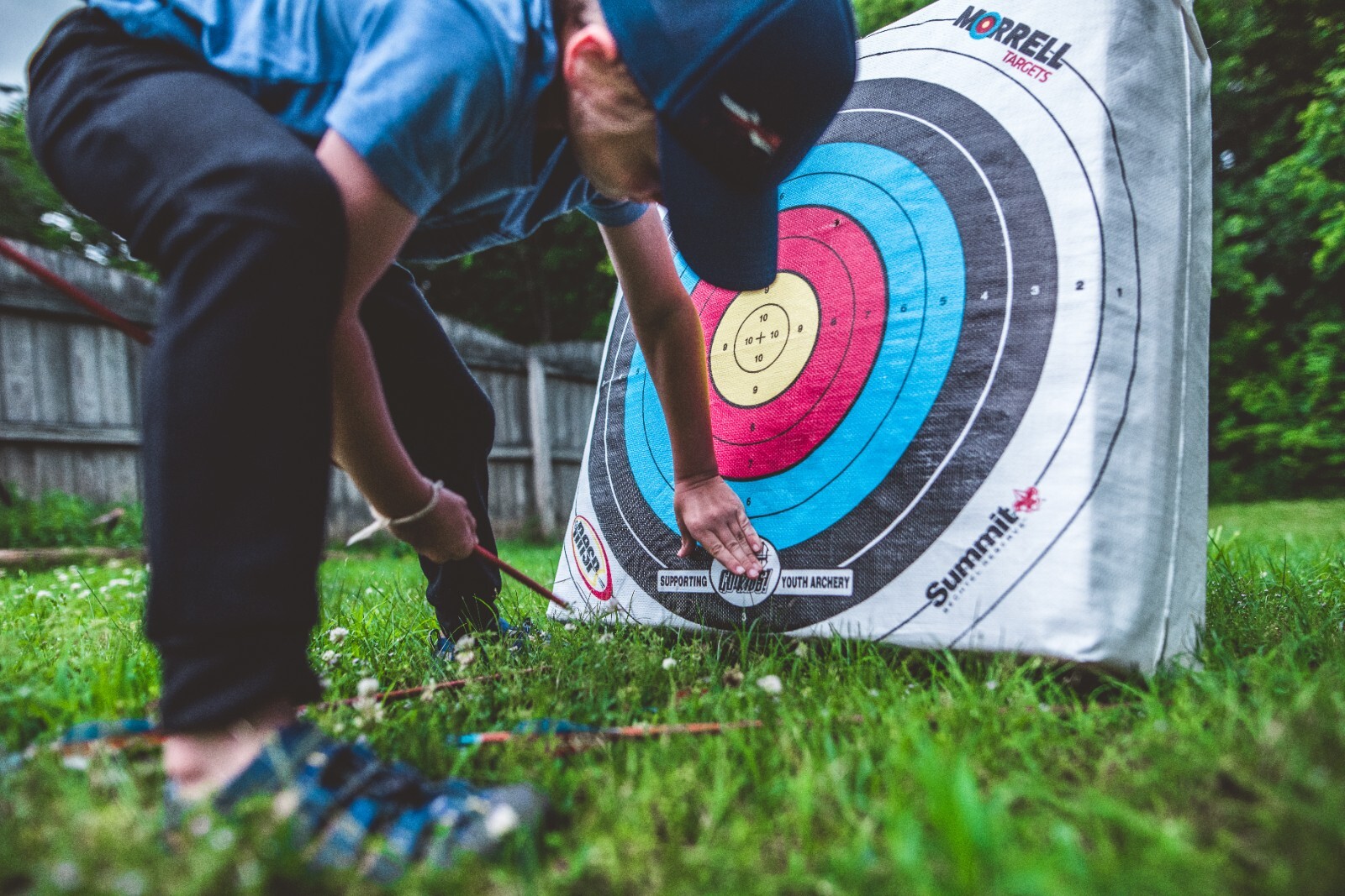 Morrell Youth Archery Target 80cm Face | Built for Youth NASP Practice