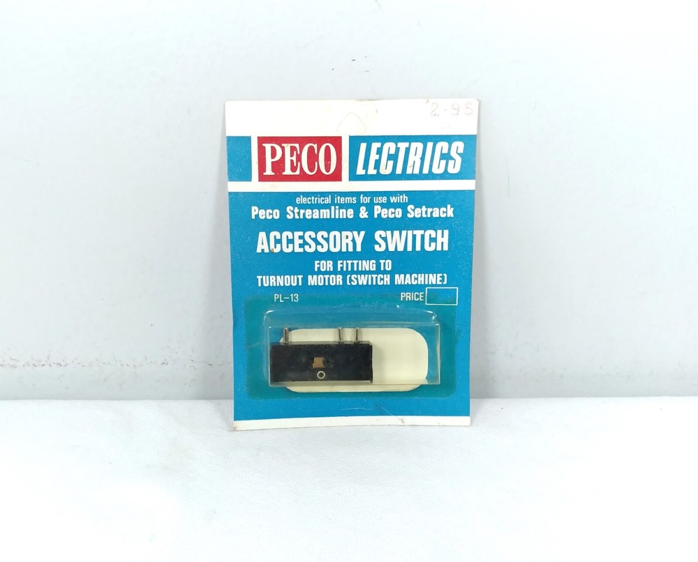 PECO Accessory Switch for Fitting to turnout Motor (Switch Machine) PL-13