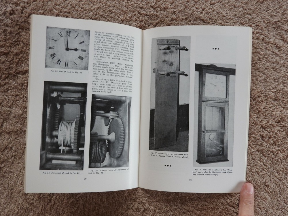 1970 "SHAKER CLOCK MAKERS" JAMES GIBBS ROBERT MEADER MINTY