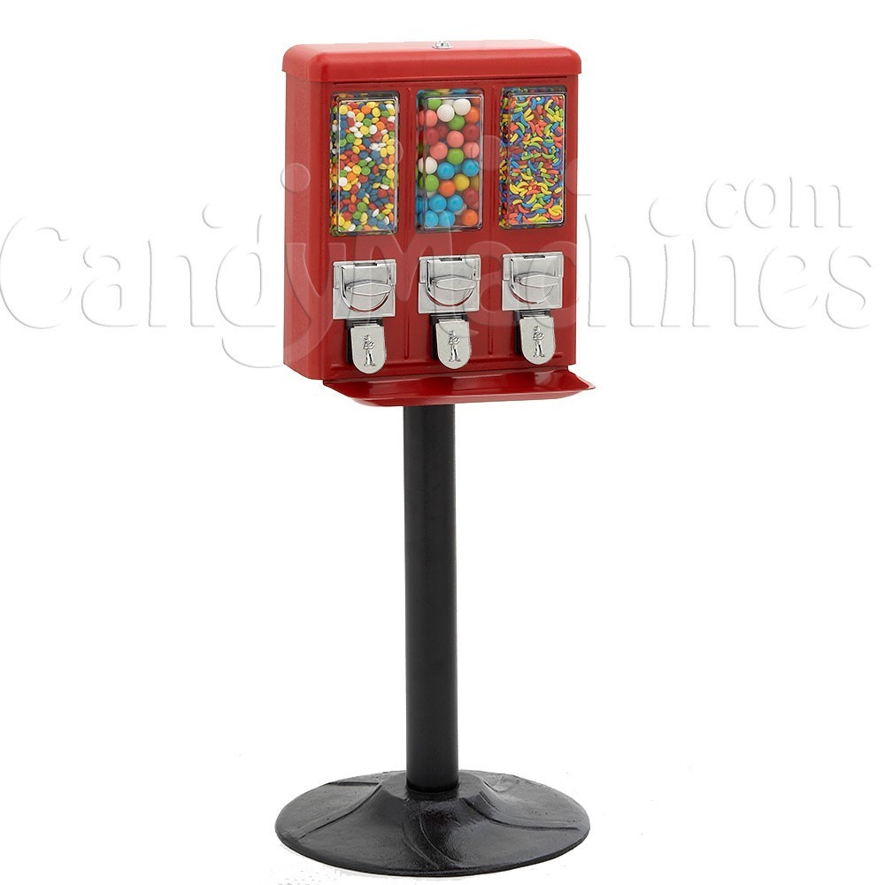 Triple Shop Gumball and Candy Machine