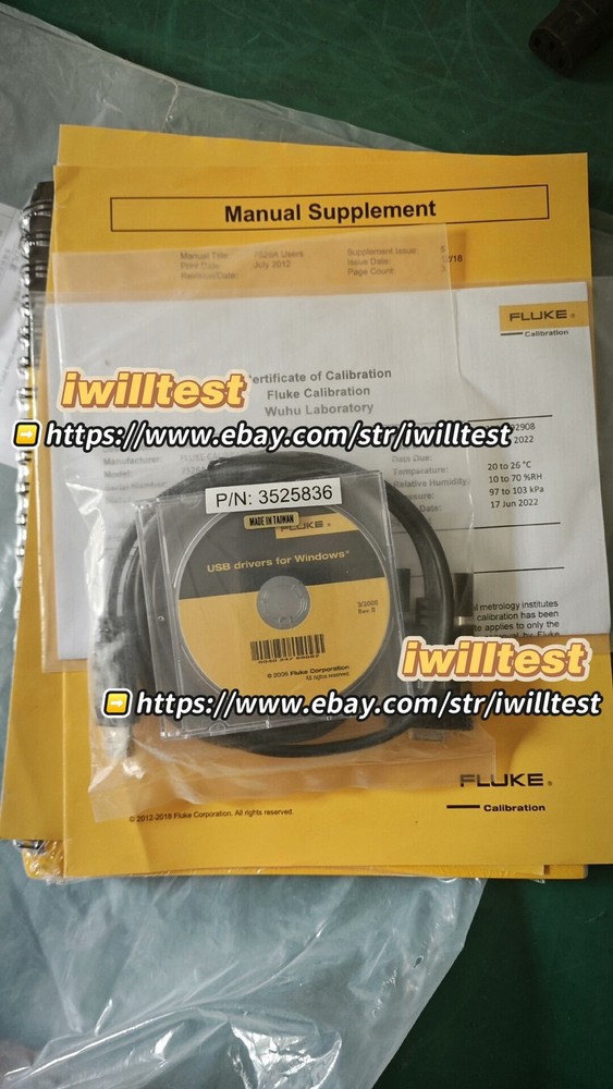 FLUKE 7526A multifunctional calibrator/ *IW*IW