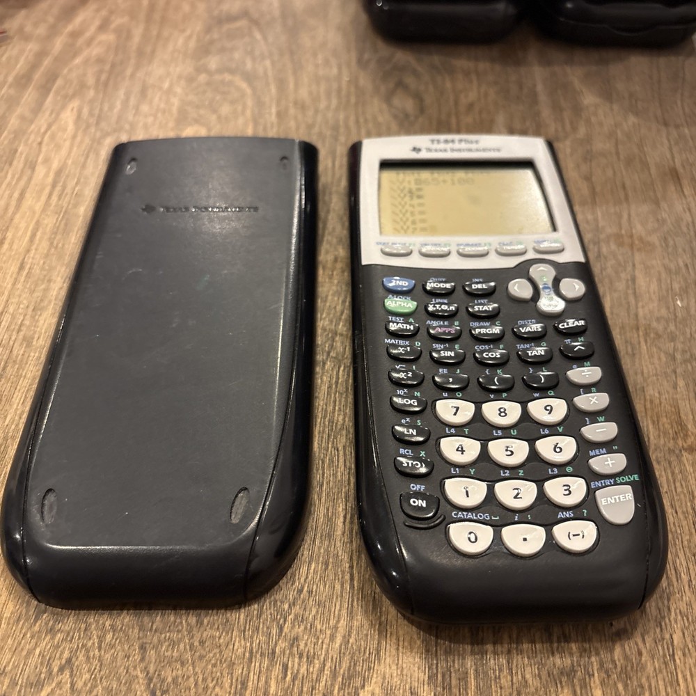 Texas Instruments TI-84 Plus Graphing Calculator Screen Blotch Works