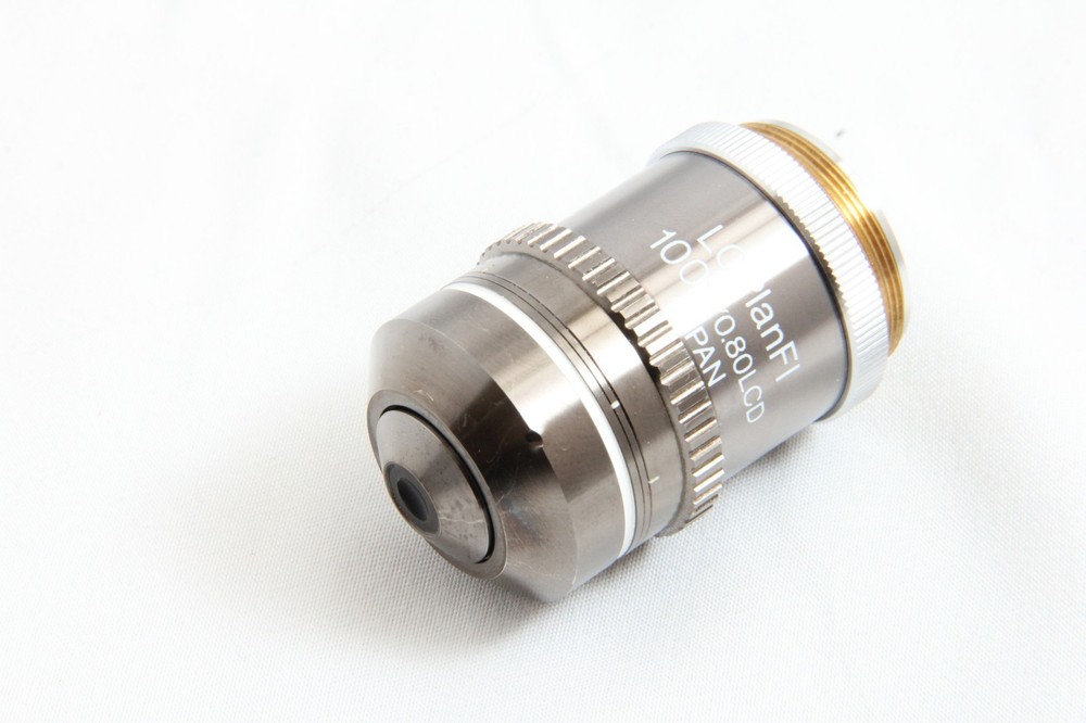 Olympus LCPlanFI 100x / 0.80 LCD Microscope Objective Lens #5633