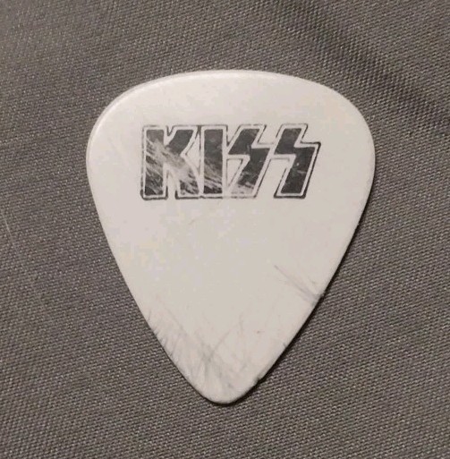 KISS PAUL STANLEY STAGE USED 1979 DYNASTY TOUR GUITAR PICK!!!