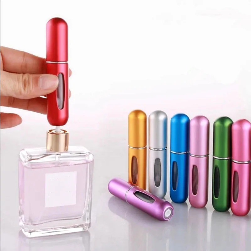 5ml Mini Refillable Perfume Atomizer Travel Portable Spray Bottle
