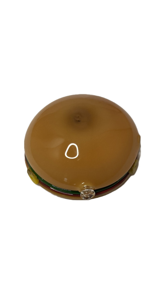Cheeseburger Glass Pipe | 3.25"