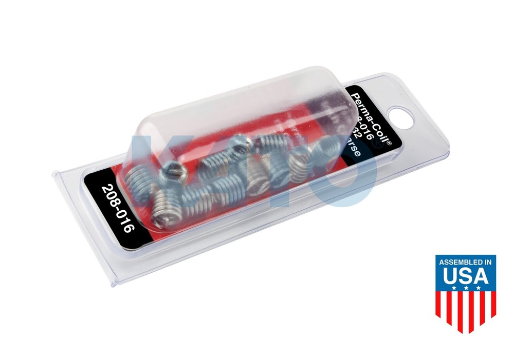 6-32 Thread Repair Pack Perma-Coil 208-016 (12 Insert)