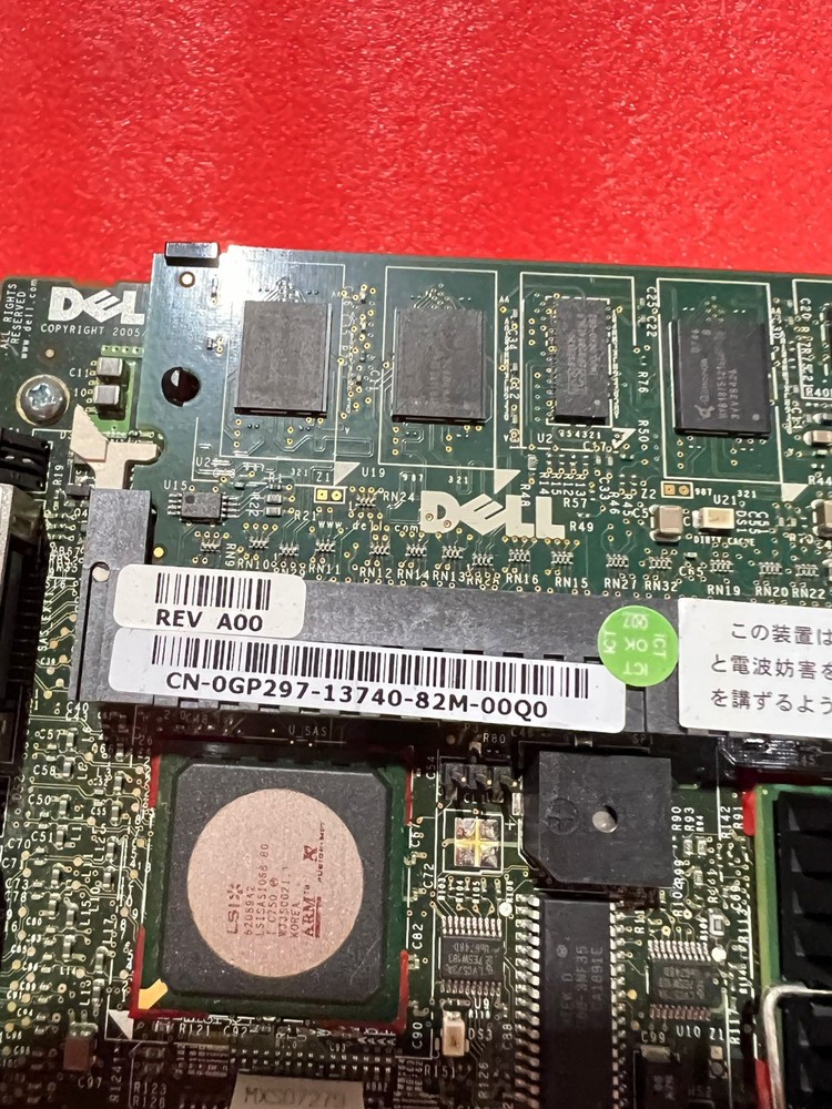 Dell 0GP297/GP297 PERC 50 SAS Raid Controller PCI-e Card