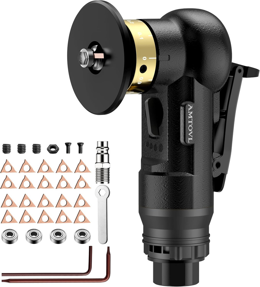 Pneumatic Chamfering Tool - Mini Air Chamfer Tool with 10 C-Angle & 10 R-Angle B