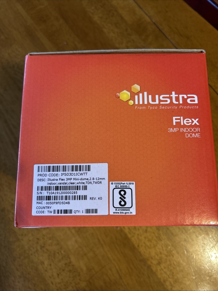 Illustra Flex 3MP Indoor Dome Camera