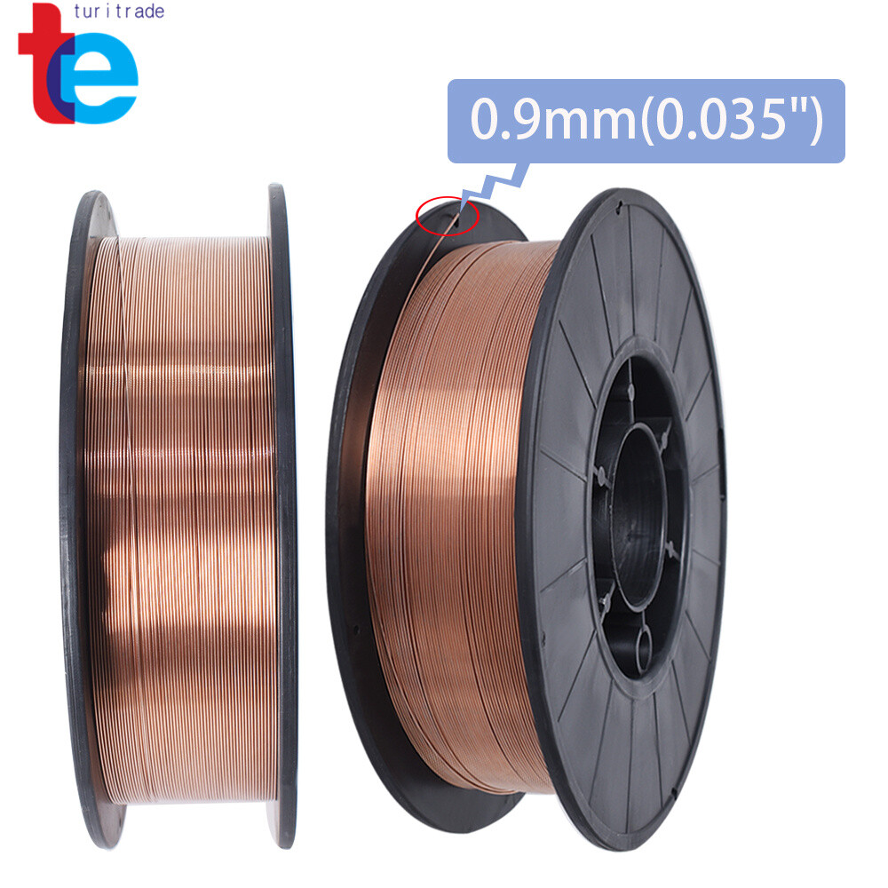 4 Pack ER70S-6 .035" (0.9mm) Mild Steel MIG Welding Wire 10-lbs Roll