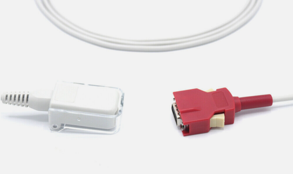 Masimo Red LNC Radical Rad SpO2 Adapter Cable Compatible - Same Day Shipping
