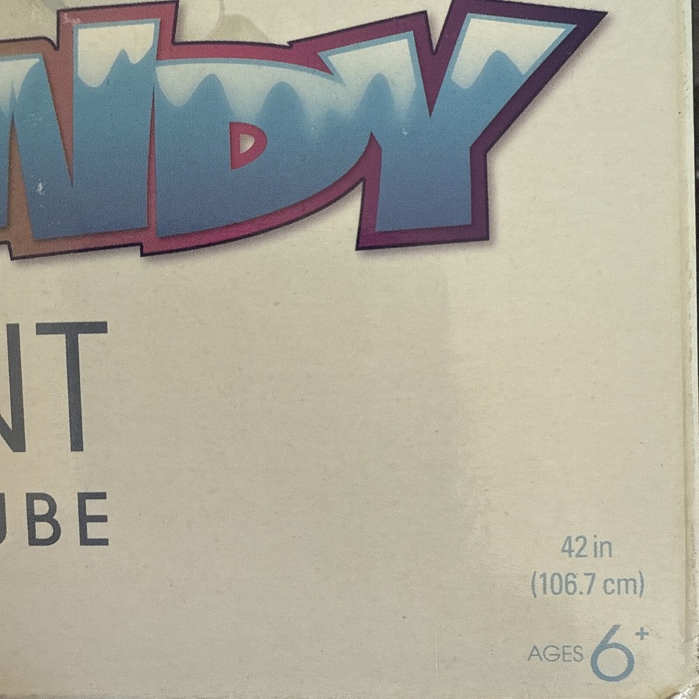 SnowCandy Peppermint Inflatable Snow Tube