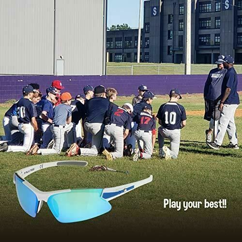 RAWLINGS Youth Sports Baseball Sunglasses Durable 100% UV Poly, Shielded Lens