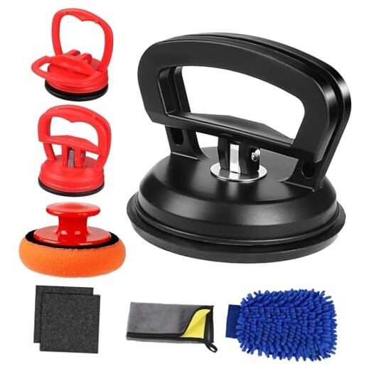 3PCS Dent Puller, Car Dent Puller for Car Dent Repair, Suction dent puller kit