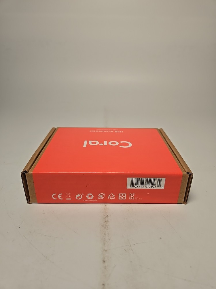 Google Coral USB Edge TPU Coprocessor - AI ML Accelerator