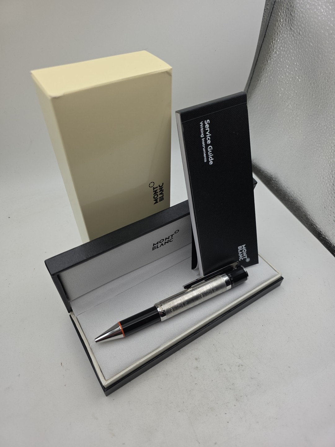 Montblanc Great Characters Special Edition Andy Warhol silver Ballpoint Pen
