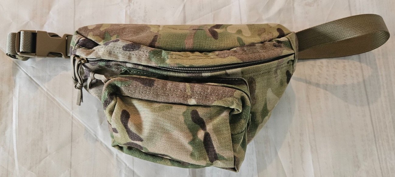 London Bridge Trading Three Zipper Waist Fanny Pack OCP Multicam LBT-2641B