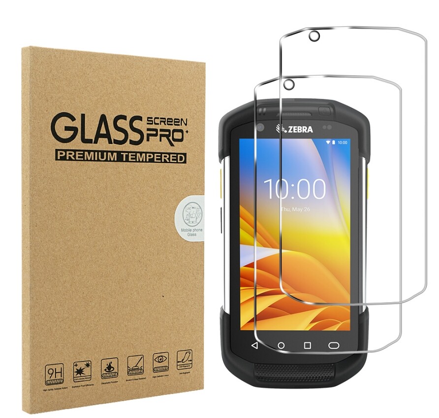for for Zebra Symbol TC77 TC70 TC75 Scanner 2-PACK Screen Protector