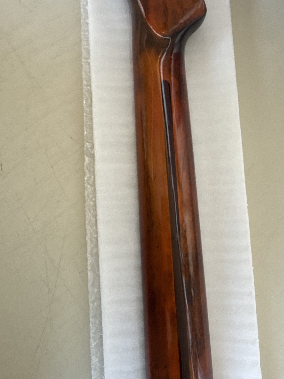 RuiJOIWAT Vintage 21 Frets Telecaster Guitar Neck - Red Wood Glossy