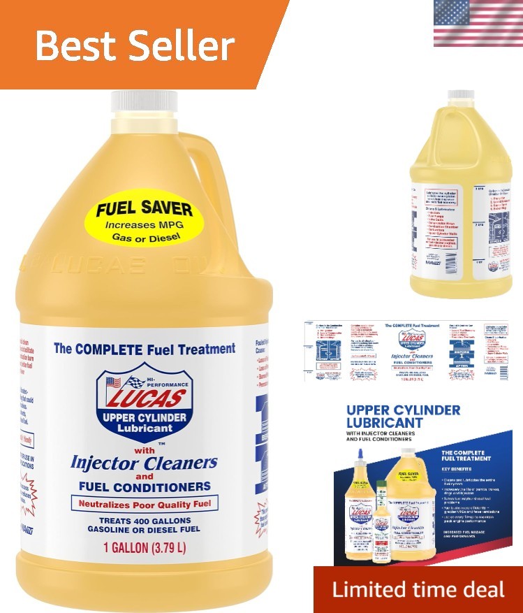 1 Gallon Fuel Additive - Cleans, Lubricates, and Boosts Engine Performance