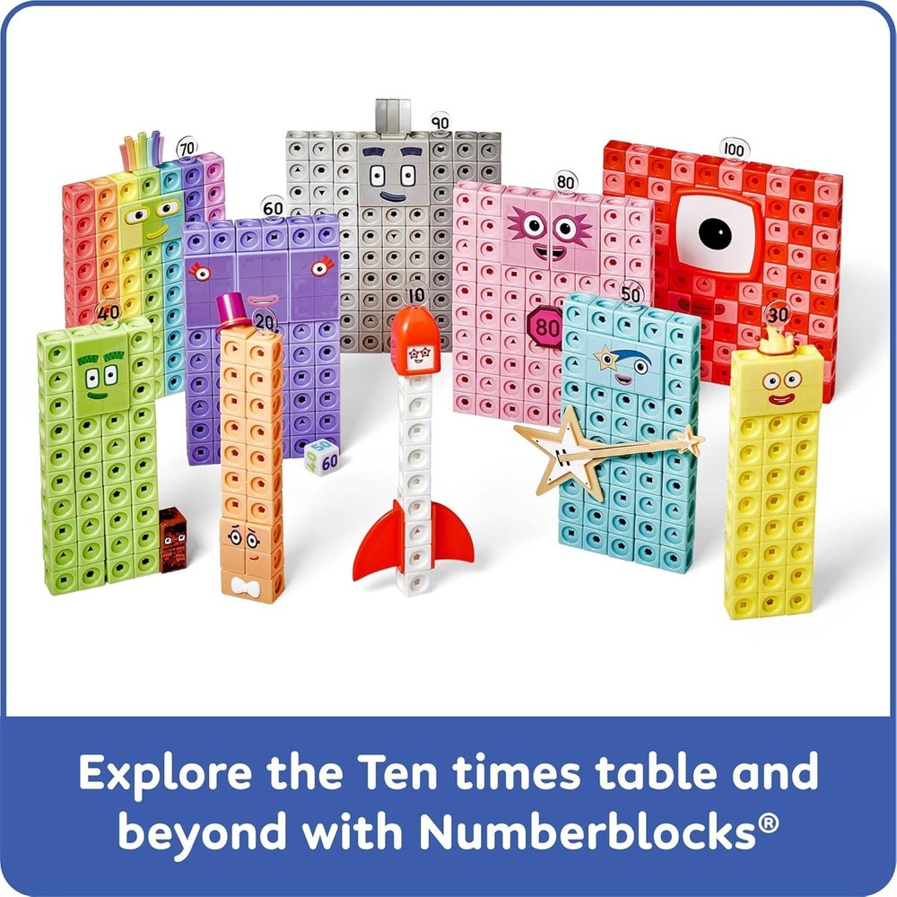 Digital Block Hero Zero Point Math Link Cube Activity Set