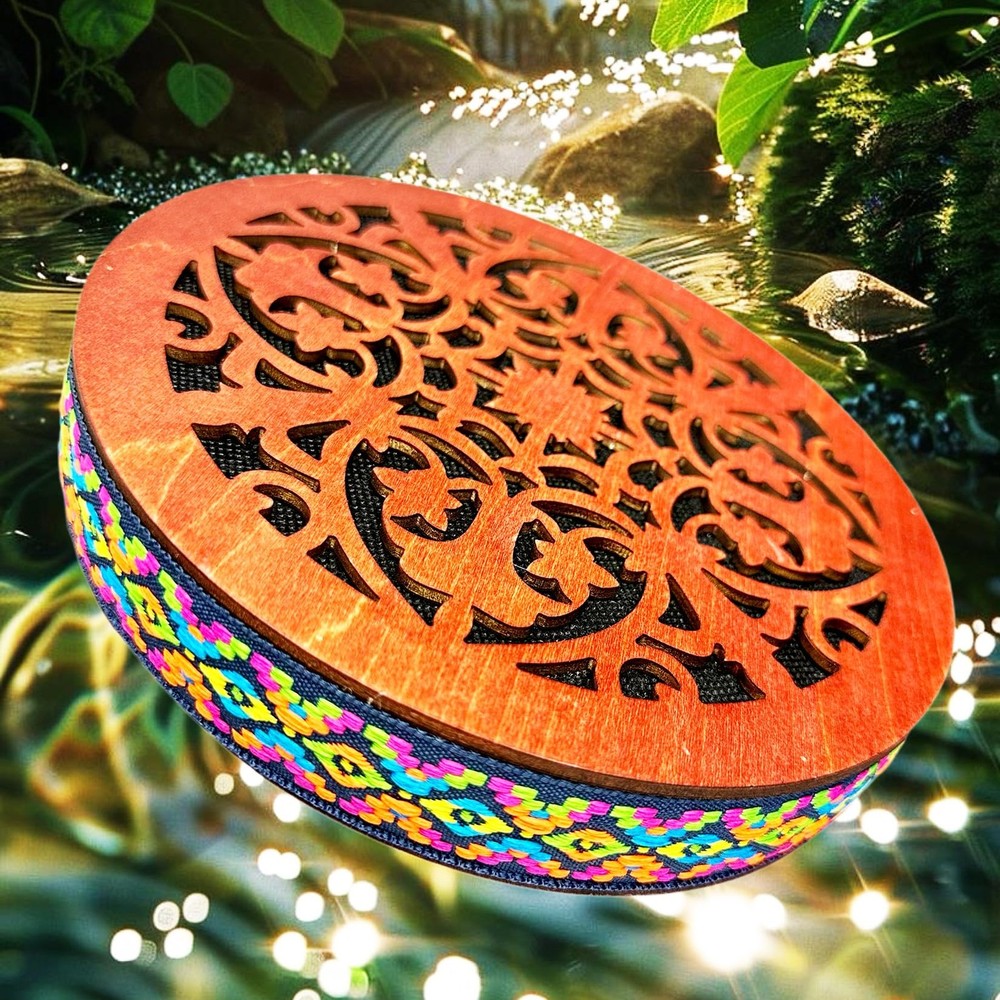 8'' Water Stream Drum | Rain Disk "Water-Fall" | Instrument for Sound Therapy...