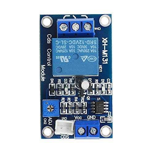 4Pcs XH-M131 Light Automatic Control Module 12V Light Control Relay Light