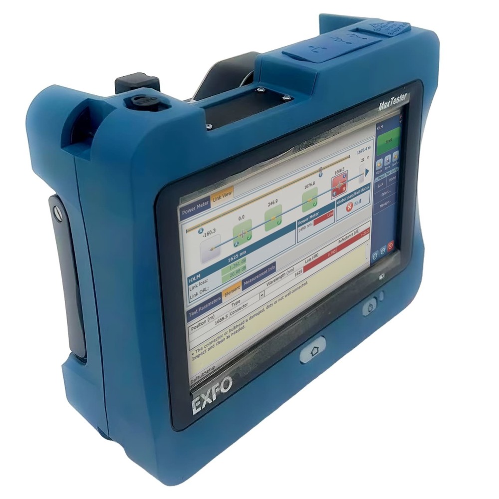 EXFO MAX-730C-SM1-EA Optical Time Domain Reflectometer Singlemode PON OTDR iOLM-